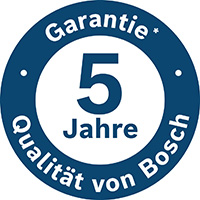 Bosch 5 Jahre Garantie