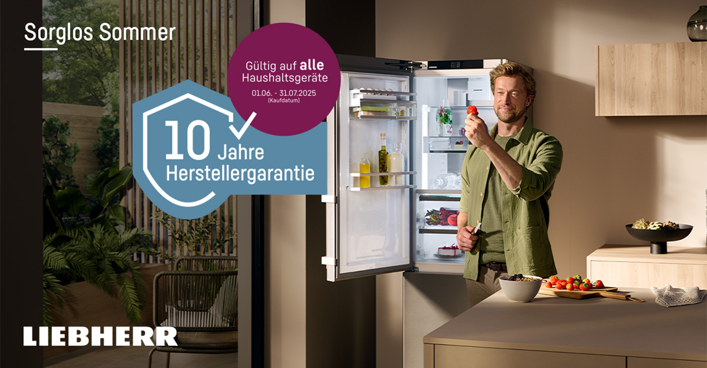 Jetzt KÃ¼hl-, Gefrier oder WeingerÃ¤t kaufen und kostenlos 10 Jahre Herstellergarantie erhalten