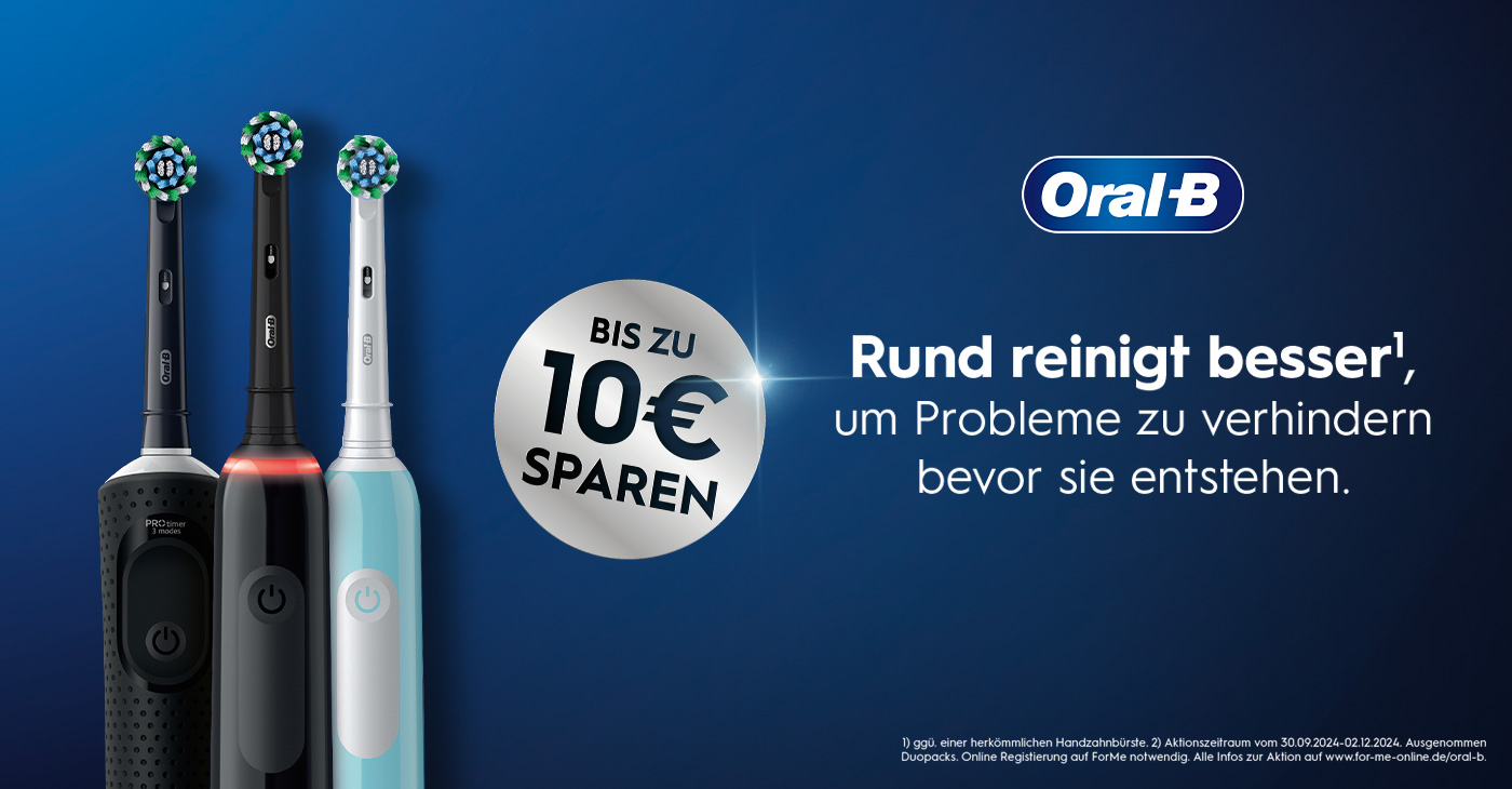 Jetzt mit Oral-B bis zu 40â‚¬ Cashback sichern!