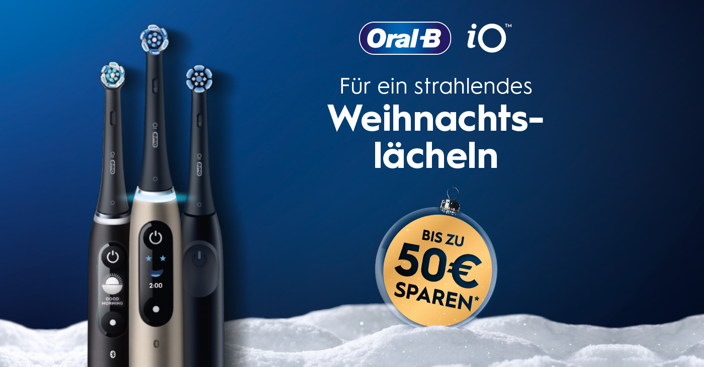 Für ein strahlendes Weihnachtslächeln. Bis zu 50€ sparen!