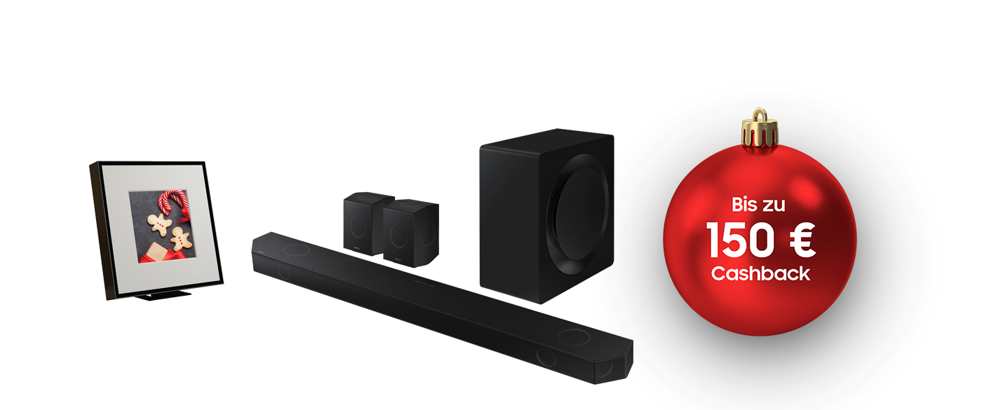 Jetzt einen ausgewählten 2024 Neo QLED, OLED, 98 Zoll TV oder The Frame kaufen und ein hochwertiges Geschenk auswählen.