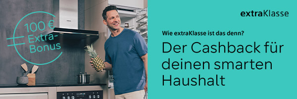 Cashback sichern mit dem Siemens Extrabonus