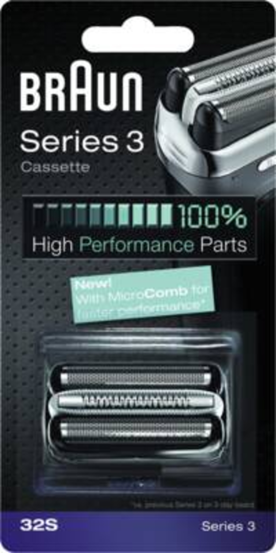 Braun Personal Care 32S Series 3 Elektrorasierer Ersatzscherteil 