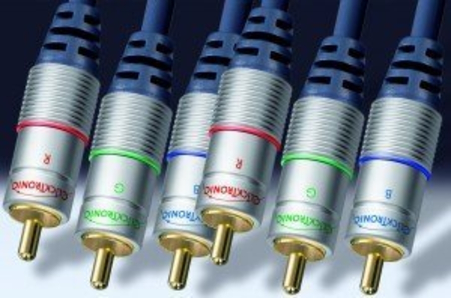 Clicktronic HC 400-500 YUV-Komponenten-Kabel 5,0m 