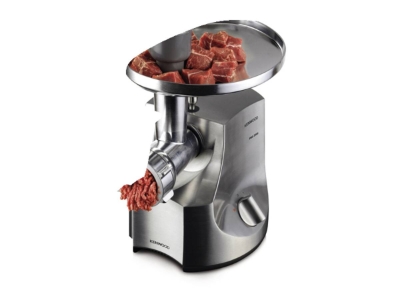 Kenwood Elektro MG700 Fleischwolf Edelstahl Fleisch Durchlauf pro Minute: 3 kg