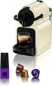 De´Longhi EN80.CW INISSIA Nespresso Kaffeekapselmaschine 0,7l, Vanilla Cream