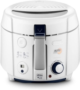 De´Longhi F38436 ROTO-FRY RotoFry Fritteuse Antihaftbeschichtung 1,2 kg Fassungsvermögen, Easy Clean System