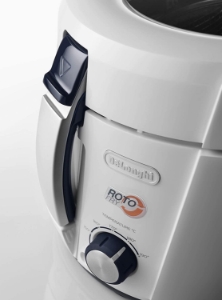 De´Longhi F38436 ROTO-FRY RotoFry Fritteuse Antihaftbeschichtung 1,2 kg Fassungsvermögen, Easy Clean System
