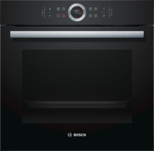 Bosch HBG675BB1 Serie 8  Backofen Vulkan Schwarz A+ AutoPilot Pyrolyse  Gerätemaße (HxBxT): 595 x 595 x 548 mm