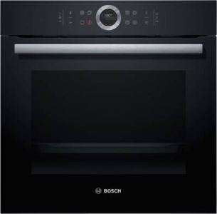 Bosch HBG675BB1 Serie 8  Backofen Vulkan Schwarz A+ AutoPilot Pyrolyse  Gerätemaße (HxBxT): 595 x 595 x 548 mm
