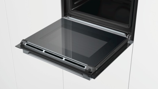 Bosch HSG636XS6 Dampfbackofen Einbau Edelstahl Gerätemaße (HxBxT): 595 x 595 x 548 mm