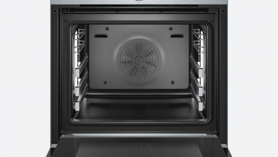 Bosch HSG636XS6 Dampfbackofen Einbau Edelstahl Gerätemaße (HxBxT): 595 x 595 x 548 mm