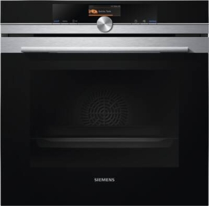 Siemens HB676GBS1 iQ700, Einbau-Backofen TFT-Touchdisplay 13 Beheizungsarten