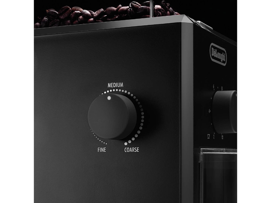 De´Longhi KG79 Kaffeemahlwerk |Genießen Sie das beste Aroma durch das Scheibenmahlwerk