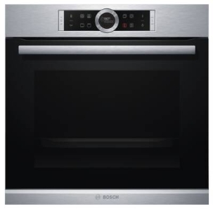 Bosch HBG632TS1 Backofen Edelstahl EEK: A  TFT mit Klartextanzeige Backofen mit 8 Beheizungsarten