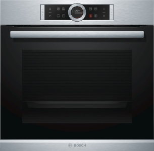 Bosch HBG632TS1 Backofen Edelstahl EEK: A  TFT mit Klartextanzeige Backofen mit 8 Beheizungsarten