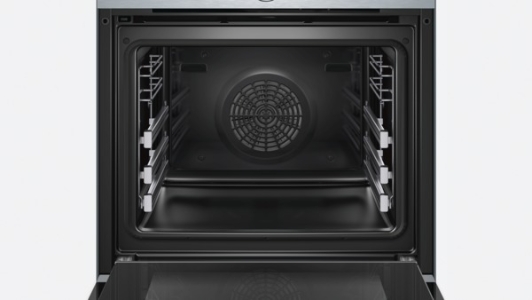 Bosch HBG632TS1 Backofen Edelstahl EEK: A  TFT mit Klartextanzeige Backofen mit 8 Beheizungsarten
