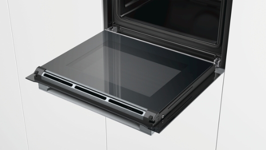 Bosch HBG636ES1 Backofen Edelstahl A+ Assist-Funktion 1 x Backblech emailliert, 1 x Kombirost, 1 x Universalpfanne