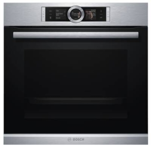 Bosch HBG636ES1 Backofen Edelstahl A+ Assist-Funktion 1 x Backblech emailliert, 1 x Kombirost, 1 x Universalpfanne