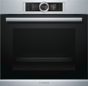 Bosch HBG636ES1 Backofen Edelstahl A+ Assist-Funktion 1 x Backblech emailliert, 1 x Kombirost, 1 x Universalpfanne