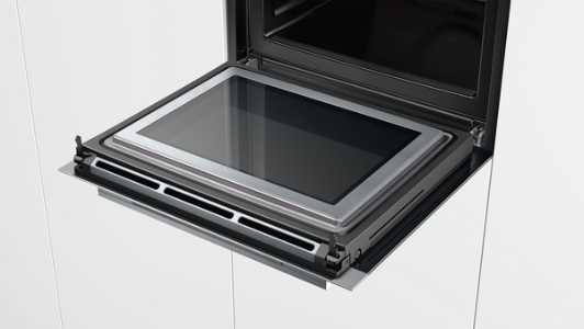 Siemens HM676G0S1 Backofen mit Mikrowelle Edelstahl 60cm Gerätemaße (HxBxT): 595 x 595 x 548 mm
