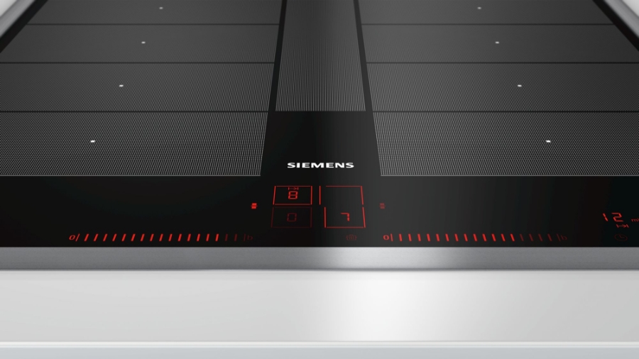 Siemens EX645LYC1E Induktions-Kochstelle Glaskeramik Edelstahl 60cm Einbaumaße: 560 mm x 490 mm