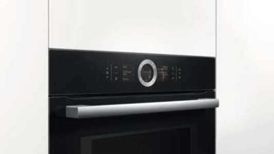 Bosch HMG6764B1 Backofen mit Mikrowelle Vulkan Schwarz 