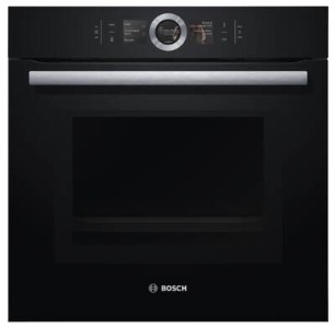 Bosch HMG6764B1 Backofen mit Mikrowelle Vulkan Schwarz 