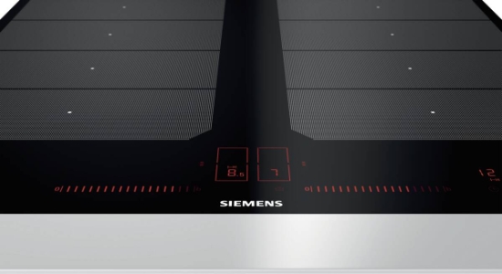 Siemens EX601LXC1E  Einbau varioInduktion Kochfeld 60 cm Glaskeramik 2 varioInduktions-Kochzonen