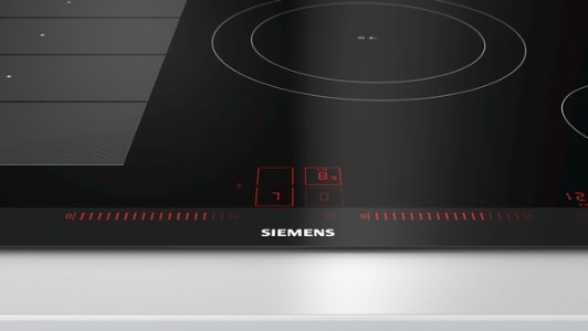 Siemens EX875LEC1E Einbau Induktionskochfeld Autark 80 cm Edelstahl Facettendesign