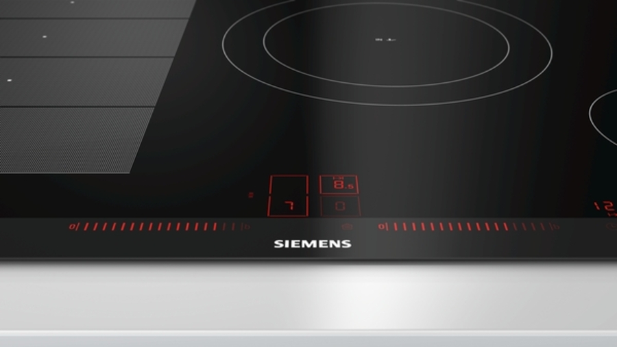 Siemens EX875LEC1E Einbau Induktionskochfeld Autark 80 cm Edelstahl Facettendesign