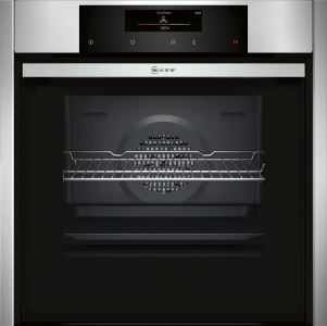 Neff BCT5664N Backofen Einbau Edelstahl 60 cm B56CT64N0 Einbaubackofen mit SLIDE&HIDE® #hideslide