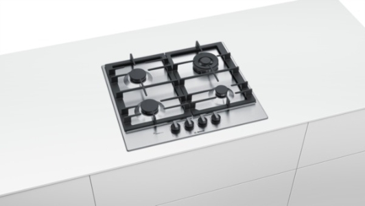 Bosch PCH6A5C90D Gaskochstelle autark 60 cm Edelstahl 