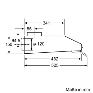 Siemens LU63LCC20 Unterbauhaube 60 cm weiß 