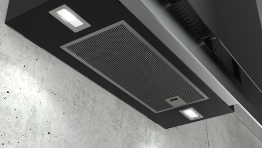Siemens LC97FQP60 Schwarz mit Glasschirm Wand-Esse 90 cm EEK A 
