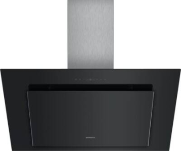 Siemens LC98KLP60 Kamin Dunstabzughaube Schwarz mit Glasschirm  90 cm A+