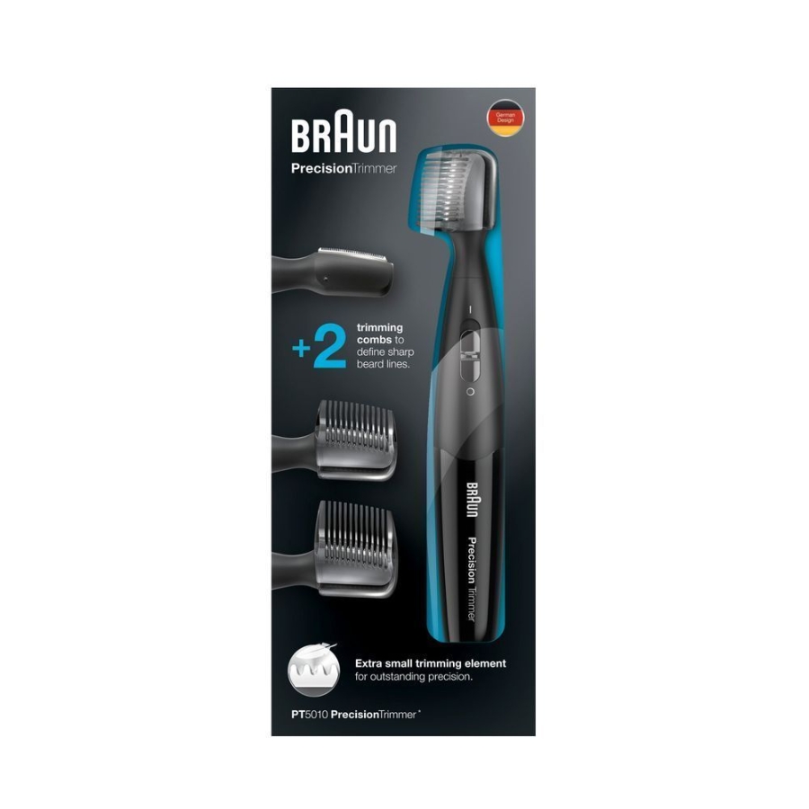 Braun Personal Care PT5010 Präzisionstrimmer,  Präzises Bart Stutzen mit Braun