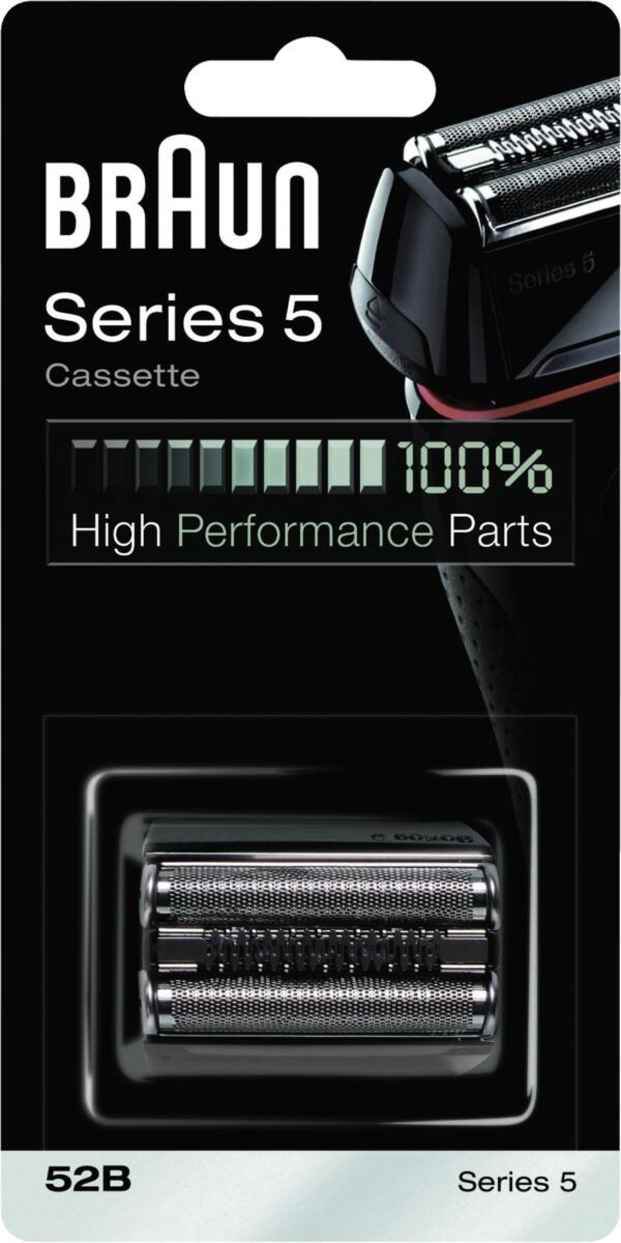 Braun Personal Care 52B Series 5 Elektrorasierer Ersatzscherteil schwarz 