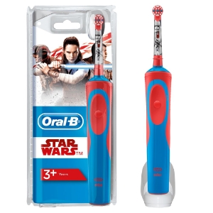 Oral-B Vitality Kids Elektrische Kinderzahnbürste Blau/Rot 