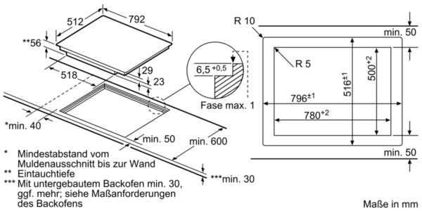 Neff TPT4800X Autarkes Induktions-Kochfeld mit TwistPad® Bedienung T48PT00X0