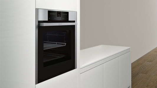 Neff BCR2522N Einbau Backofen Edelstahl 60 cm B25CR22N1 Gerätemaße (HxBxT): 595 x 596 x 548 mm