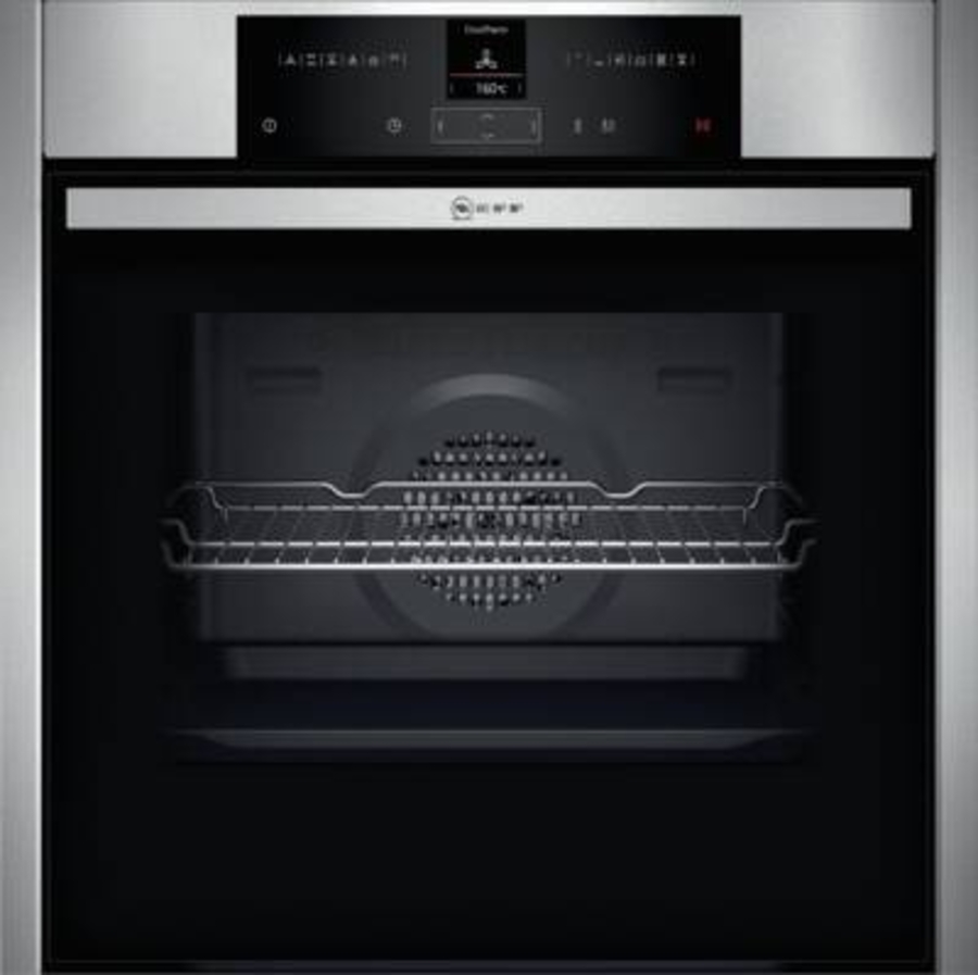 Neff BCR2522N Einbau Backofen Edelstahl 60 cm B25CR22N1 Gerätemaße (HxBxT): 595 x 596 x 548 mm