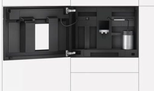 Siemens CT636LEW1 Einbau Weiß/Edelstahl 45cm 1600W Kaffeevollautomat