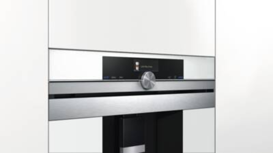 Siemens CT636LEW1 Einbau Weiß/Edelstahl 45cm 1600W Kaffeevollautomat