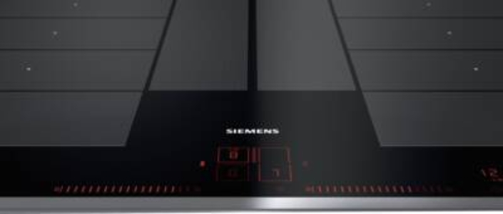 Siemens EX845LYC1E Einbau Induktions-Kochstelle Glaskeramik Flachrahmendesign Edelstahl 80cm