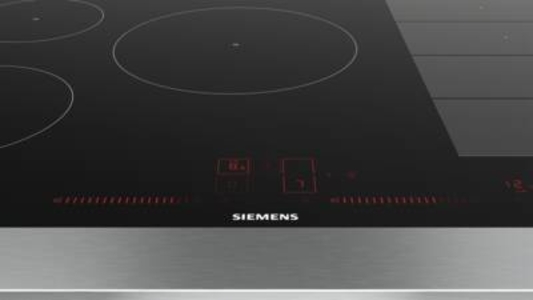 Siemens EX801LVC1E Einbau, Induktions-Kochstelle Glaskeramik 80 cm 5 Induktions-Kochzonen, touchSlider-Bedienung, Flächenbündig