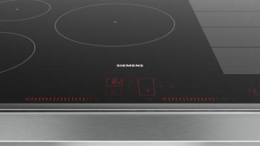 Siemens EX845LVC1E Einbau Induktions-Kochstelle Glaskeramik 80 cm 5 Induktions-Kochzonen, touchSlider-Bedienung, Flachrahmen