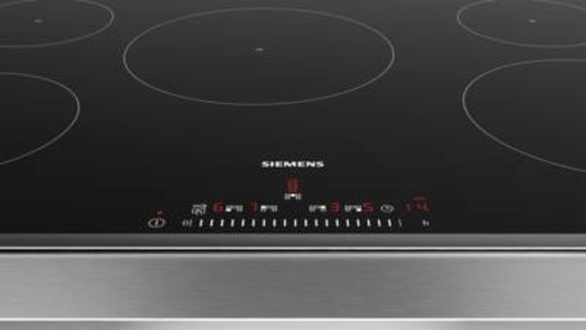 Siemens EH845FVB1E Einbau Induktions-Kochstelle Glaskeramik 80 cm 5 Induktions-Kochzonen, touchSlider-Bedienung
