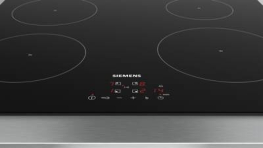 Siemens EU611BEB2E Einbau Induktions-Kochstelle Glaskeramik 60 cm 4 Induktions-Kochzonen, touchControl-Bedienung