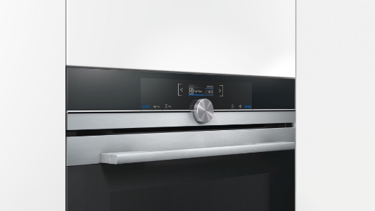 Siemens CM633GBS1 Einbau Kompaktbackofen mit Mikrowelle Edelstahl 45 cm 